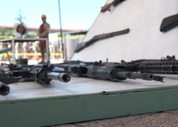 tercer estado en aseguramiento de armas largas