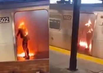 Mujer pierde la vida en el metro de Nueva York tras ser quemada viva