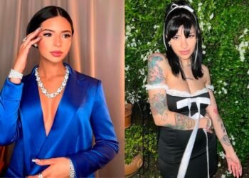 Ángela Aguilar recibe críticas de fans de Cazzu tras publicación de su familia en redes