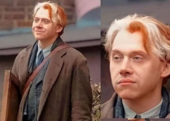 ¿Rupert Grint regresa al mundo mágico? Circula imagen del actor en supuesto set de la nueva serie de Harry Potter
