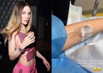 Belinda es hospitalizada de emergencia y agradece a sus fans por mensajes de apoyo