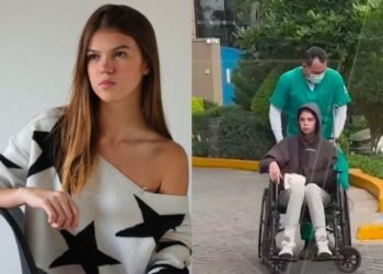Tras dos semanas internada, Valentina Gilabert deja el hospital y agradece el apoyo