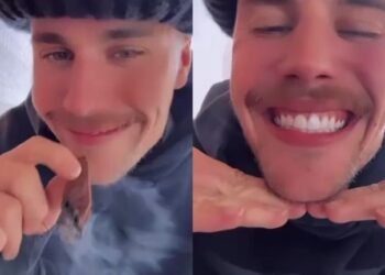 Justin Bieber se graba fumando después de negar rumores de consumo de drogas
