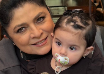 Victoria Ruffo comparte su felicidad como abuela en redes sociales