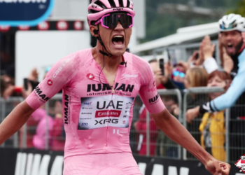 Isaac del Toro hace historia en el Giro de Italia y marca un hito para el ciclismo mexicano