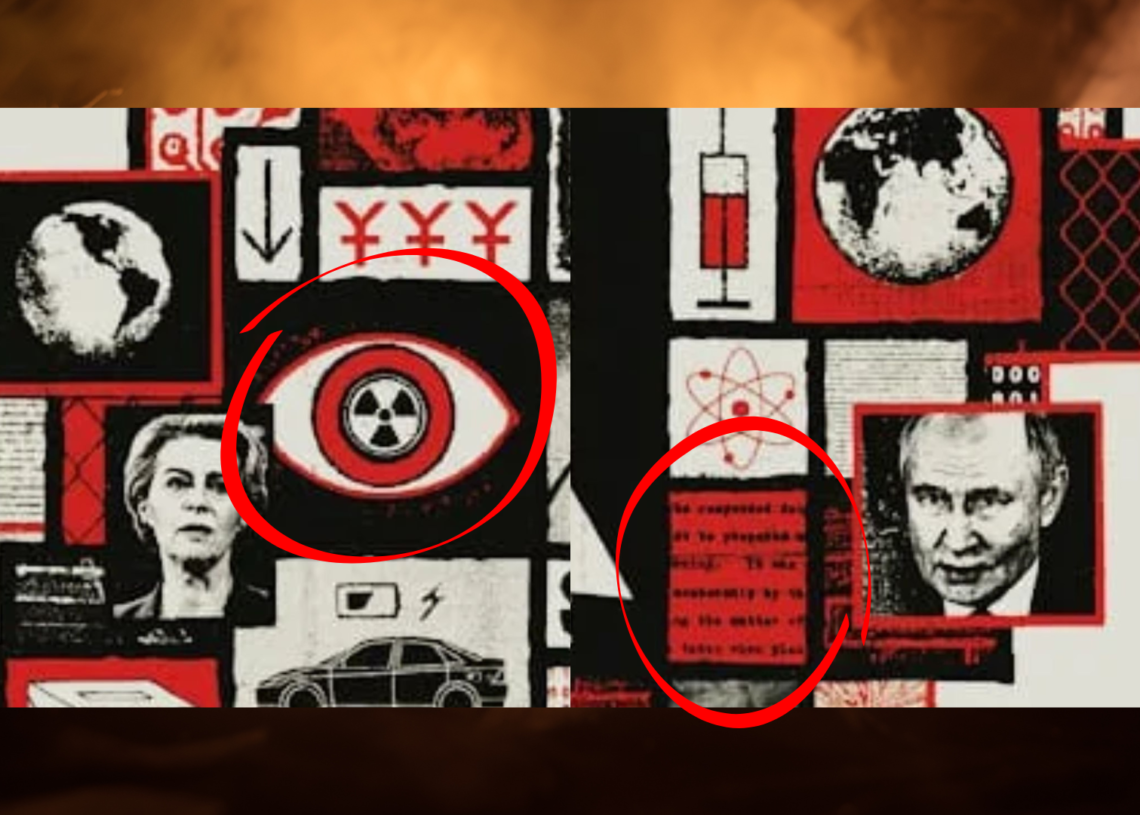 ¿Qué significan el ojo y el documento tachado en la portada de The Economist 2025?