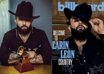 Carín León en la portada de Billboard: empieza su aventura en el country