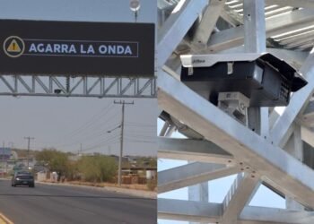 Instalan cámaras con radar en salidas de Hermosillo para vigilar velocidad de vehículos