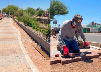 Avanza construcción del nuevo parque lineal; será un nuevo pulmón verde para la ciudad