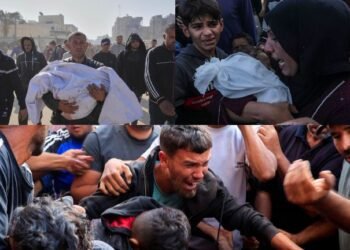 Israel bombardea Gaza y mata a 95 personas, entre ellas 10 niños que esperaban agua
