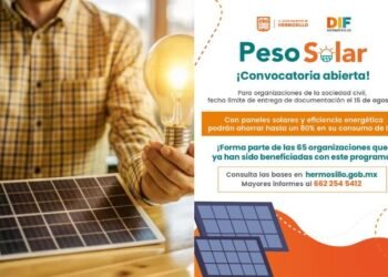 Peso Solar 2025: una apuesta del DIF Hermosillo por la sustentabilidad y el ahorro
