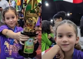 NIÑA MEXICANA DE 7 AÑOS CONQUISTA EL MUNDO DEL CÁLCULO MENTAL EN MALASIA