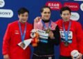 ¡Osmar Olvera rompe la racha china y se corona campeón mundial de clavados en Singapur!
