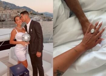 Georgina Rodríguez anuncia compromiso con Cristiano Ronaldo y muestra su impresionante anillo
