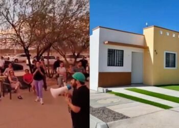 Vecinos de Hermosillo protestan contra Viviendas del Bienestar en zona poniente