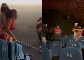 “Lady Cineteca” arma escándalo en plena función y se hace viral en redes