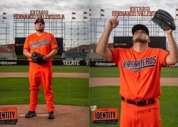 Naranjeros presentan su nuevo jersey naranja inspirado en los setentas