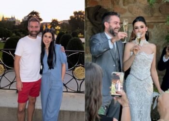 Lupita Villalobos y Juan Luis se dan el “sí” en una boda de ensueño en España