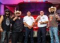 Nunca Jamás graba videoclip en instalaciones de Bomberos de Cajeme
