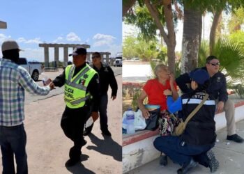 Gobierno de Sonora refuerza medidas contra el calor extremo con reparto de agua y suero en Hermosillo