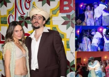 Bad Bunny le canta a Belinda frente a todos en Puerto Rico