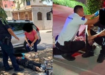 Elementos municipales brindan primeros auxilios en dos emergencias en la ciudad