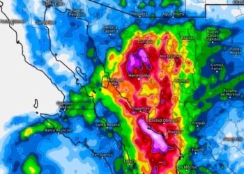 Protección Civil alerta: fuertes lluvias y vientos azotarán Sonora por Lorena