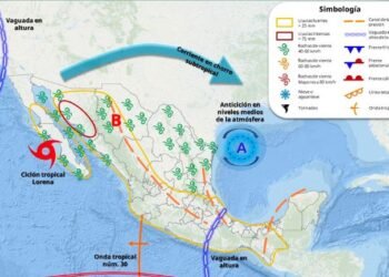 “Lorena” traerá lluvias y vientos fuertes a Sonora este viernes