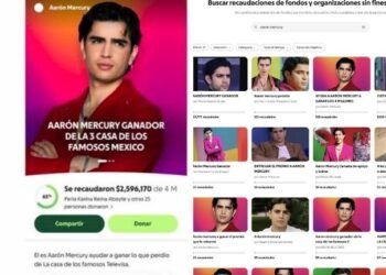 Campaña para apoyar a Aarón Mercury desaparece con más de 2 millones de pesos