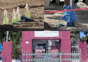Dejan molotovs en escuela de Hermosillo tras intento de ataque a taller mecánico