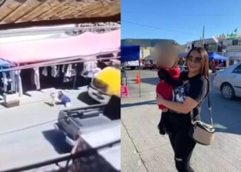 Madre muere en Tijuana tras salvar a su hija de ser atropellada por un camión escolar