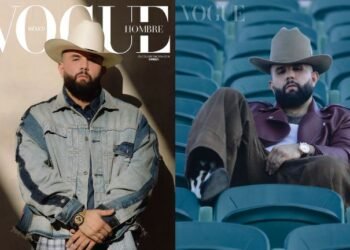 Carín León brilla en la portada de Vogue México