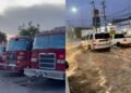 Tormenta en Hermosillo causa daños y moviliza a cuerpos de emergencia