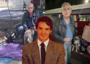 Actor de telenovelas Alejandro Landero vive en situación de calle junto a sus mascotas en la Condesa