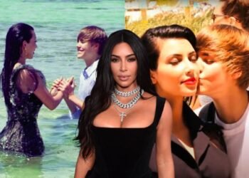Kim Kardashian rompe el silencio sobre su polémica sesión con Justin Bieber