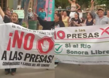 Alcalde de Ures explota en redes y reta a golpes a opositor del proyecto hídrico