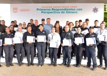 Reconocen a policías por reforzar atención a casos de violencia familiar