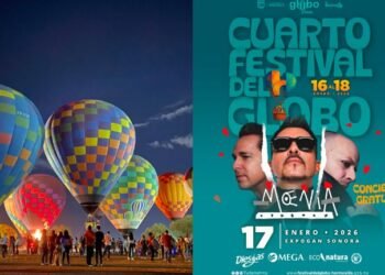 Hermosillo se llena de color con el regreso del Festival del Globo y nuevas atracciones Hermosillo se llena de color con el regreso del Festival del Globo y nuevas atracciones