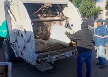 Suspenderán recolección de basura el 25 de diciembre y 1 de enero