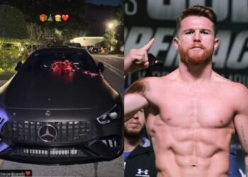 Canelo Álvarez sorprende con un auto de lujo de más de 2.6 millones de pesos para su hija en Navidad Canelo Álvarez sorprende con un auto de lujo de más de 2.6 millones de pesos para su hija en Navidad