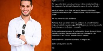 Adrián Marcelo anuncia pausa indefinida en la comedia tras avivar rumores de divorcio