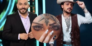 Lupillo Rivera se burla de Nodal por el tatuaje de Belinda y enciende las redes