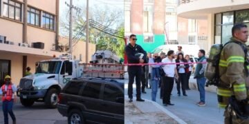 Explota transformador y evacúan a 120 personas en el Congreso del Estado