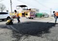 Refuerzan bacheo en Sonacer con jornada intensiva municipal