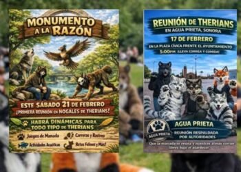 Viralizan convocatoria a encuentros “Therian” en municipios de Sonora