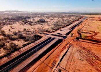 Libramiento norponiente de Hermosillo alcanza 55% de avance y promete desahogar el tráfico de la ciudad Libramiento norponiente de Hermosillo alcanza 55% de avance y promete desahogar el tráfico de la ciudad
