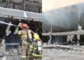 Reconocen labor de cuerpos de emergencia tras incendio en Sam’s Club de Hermosillo