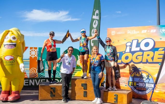 Bahía de Kino reúne a 360 corredores en la tercera edición del “21k-ino Run” Bahía de Kino reúne a 360 corredores en la tercera edición del “21k-ino Run”
