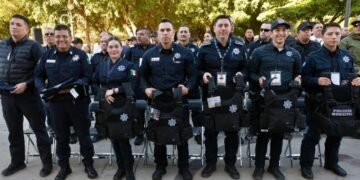 Invierten 13.3 millones en nuevo equipamiento para la Policía Municipal de Hermosillo