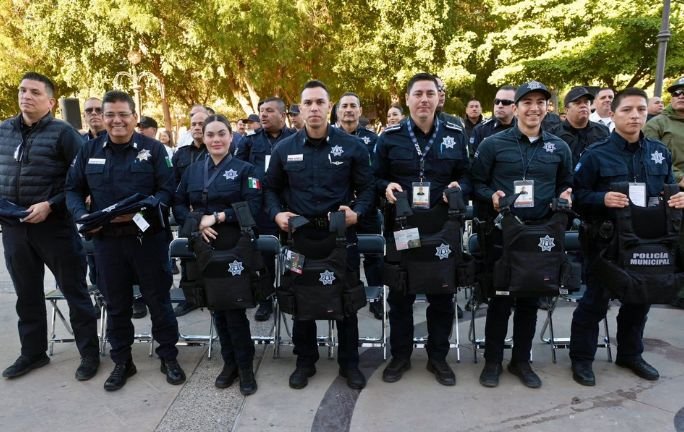 Invierten 13.3 millones en nuevo equipamiento para la Policía Municipal de Hermosillo Invierten 13.3 millones en nuevo equipamiento para la Policía Municipal de Hermosillo